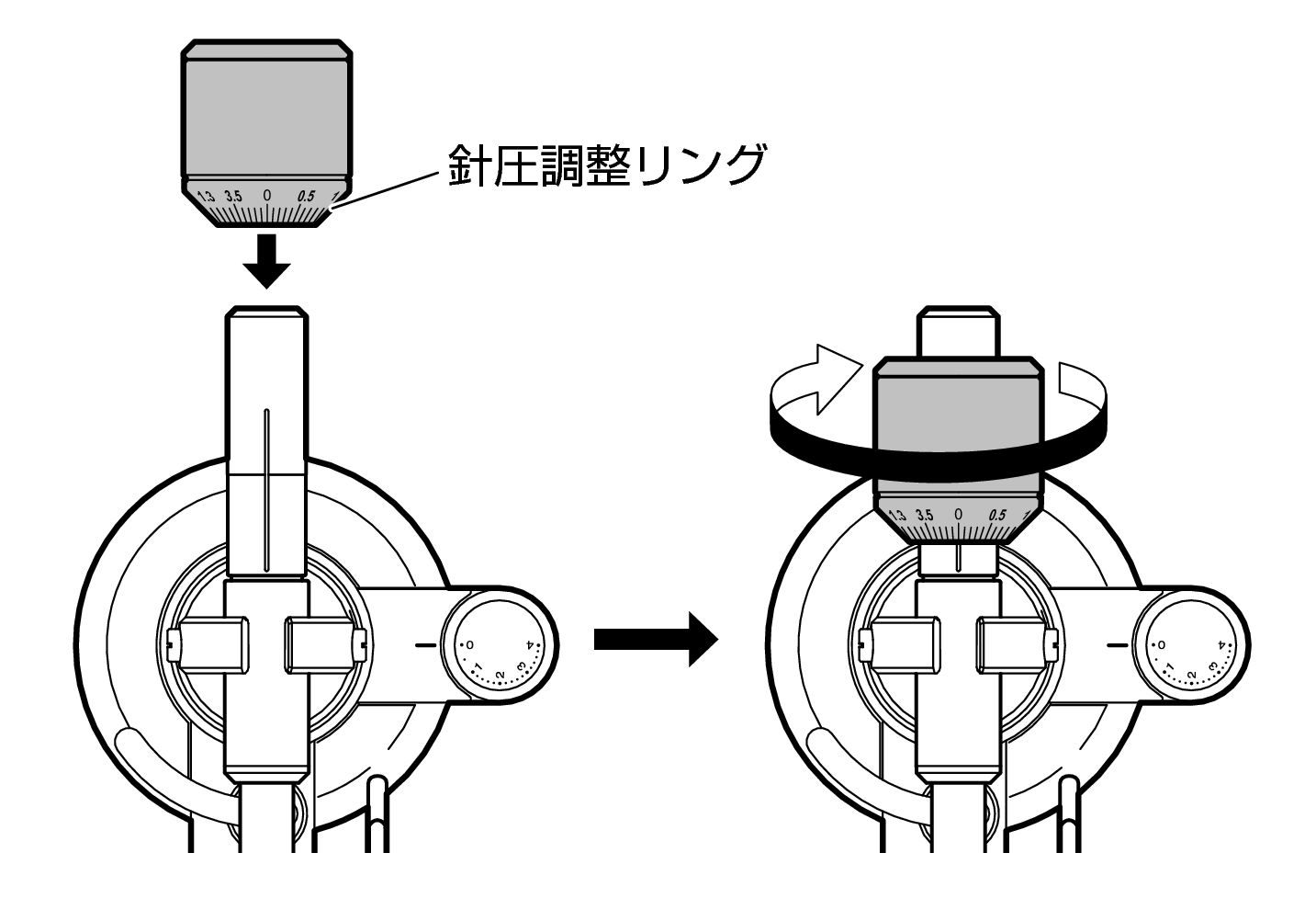 Asse counterweight DP500BT